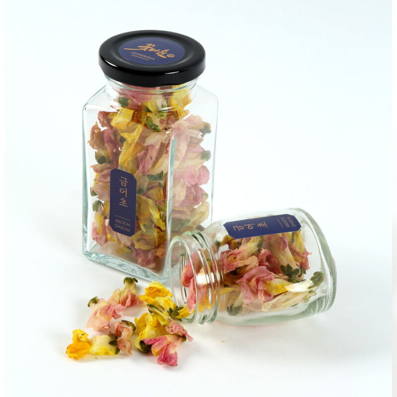 꽃다숨,금어초꽃차  덖음수제꽃차