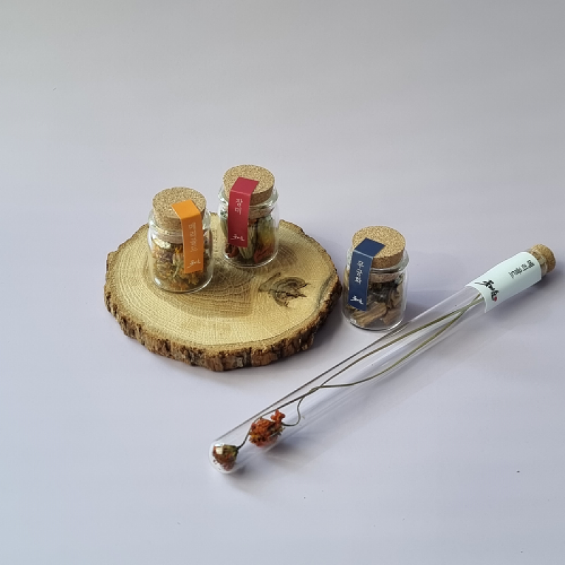 꽃다숨,미니꽃차3종세트